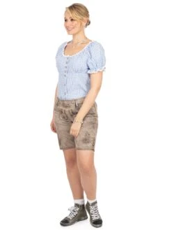 Lederhose Bermuda JASINTA P Antik Marmor -Modebe Kleidungs Geschäft maddox lederhose bermuda jasinta p antik marmor 4