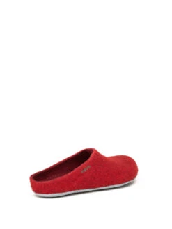 Filzpantoffel In Rubinrot -Modebe Kleidungs Geschäft magicfelt filzpantoffel in rubinrot 2