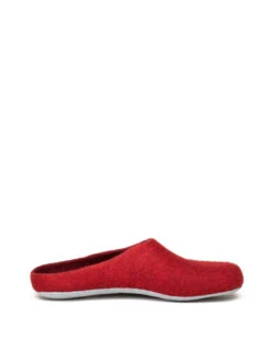 Filzpantoffel In Rubinrot -Modebe Kleidungs Geschäft magicfelt filzpantoffel in rubinrot 6