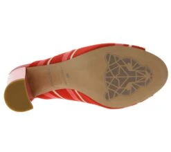 MARC CAIN Pantolette In Rot -Modebe Kleidungs Geschäft marc cain pantolette in rot 7