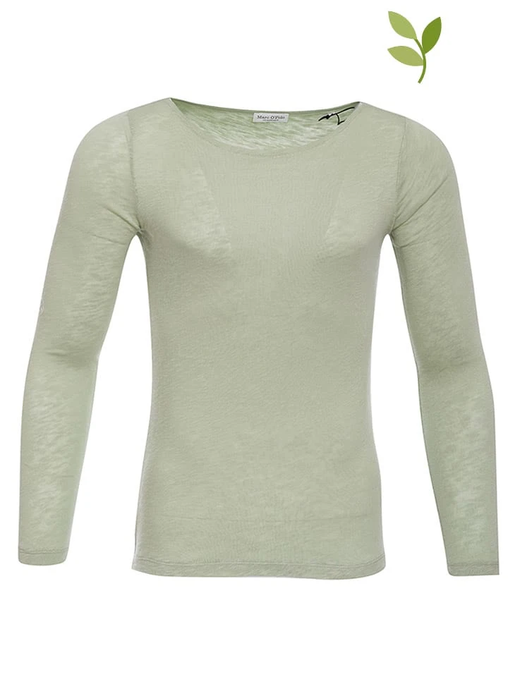 Marc O'Polo Longsleeve In Hellgrün 1 Marc O'Polo Longsleeve In Hellgrün