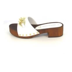 Marco Tozzi Pantolette In Weiß -Modebe Kleidungs Geschäft marco tozzi pantolette in weiss 4