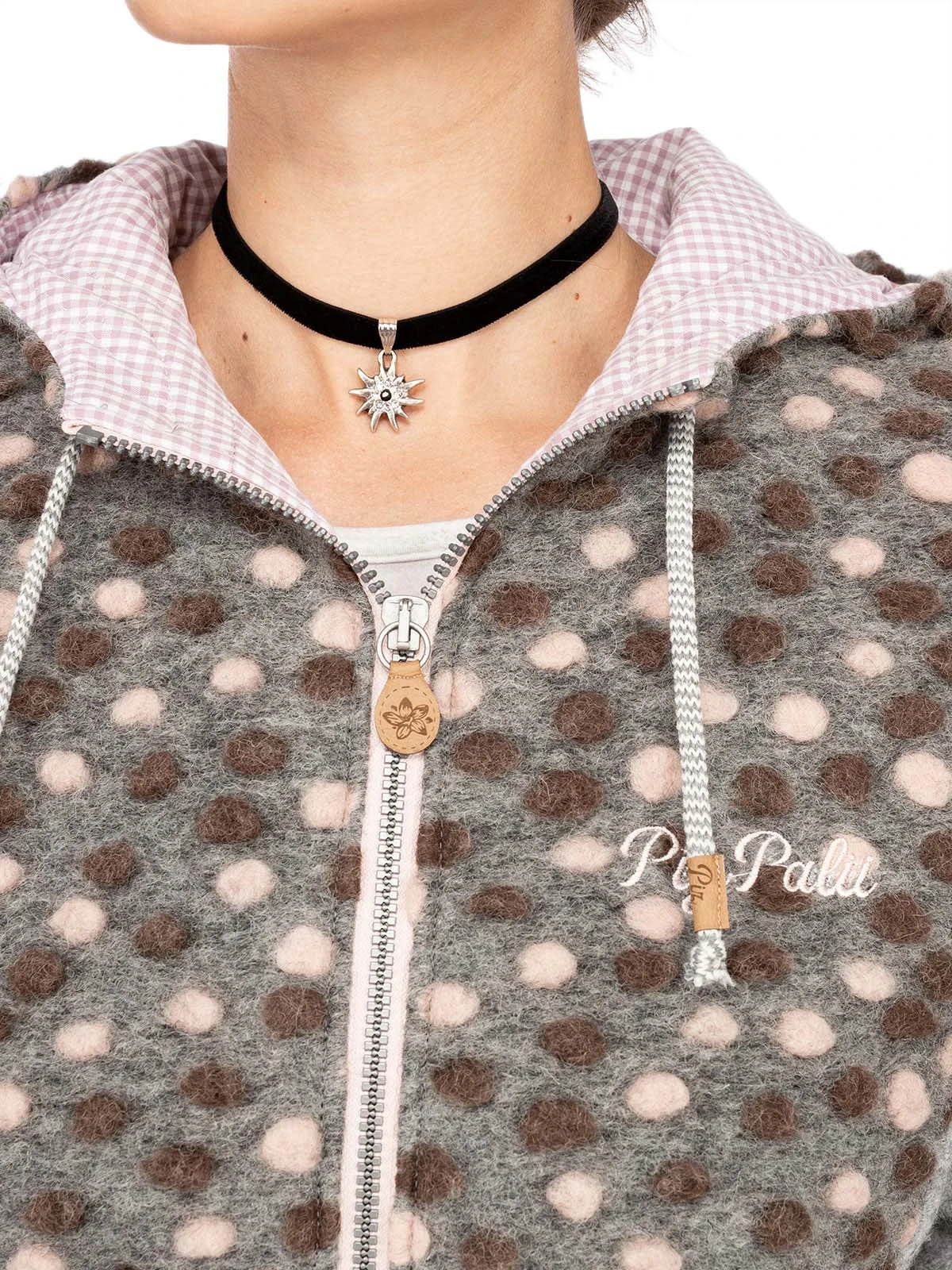 Jacke BICHL Rosa Grau 2 Jacke BICHL Rosa Grau – Bild 2