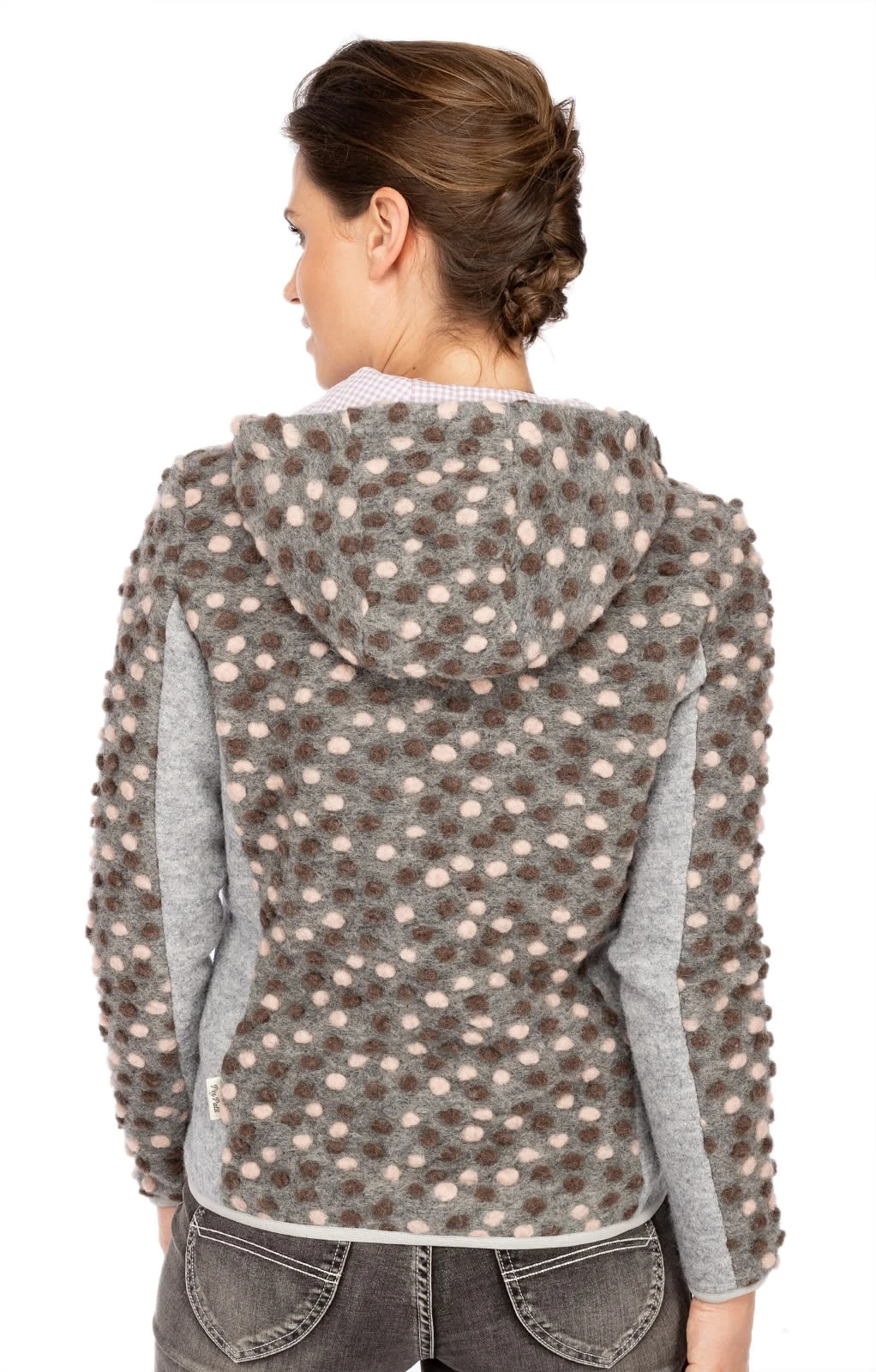 Jacke BICHL Rosa Grau 4 Jacke BICHL Rosa Grau – Bild 4