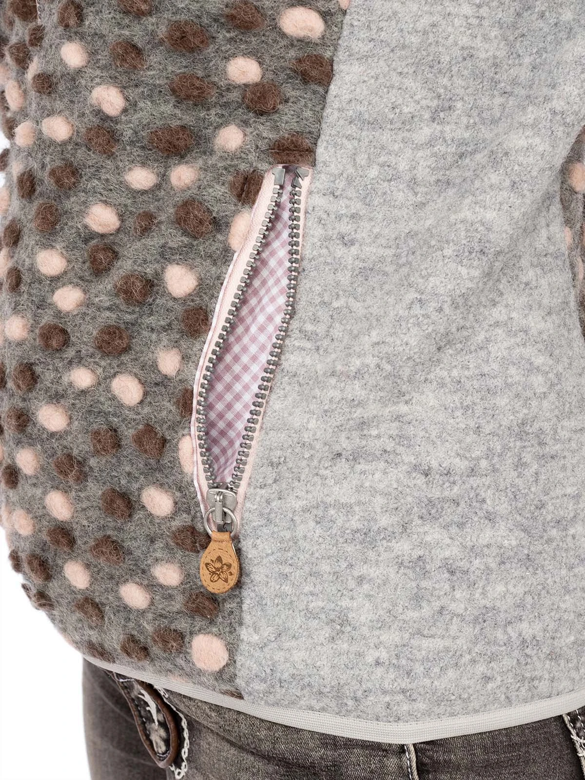 Jacke BICHL Rosa Grau 6 Jacke BICHL Rosa Grau – Bild 6