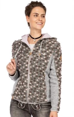 Jacke BICHL Rosa Grau 18 Jacke BICHL Rosa Grau -Modebe Kleidungs Geschäft marjo jacke bichl rosa grau 8