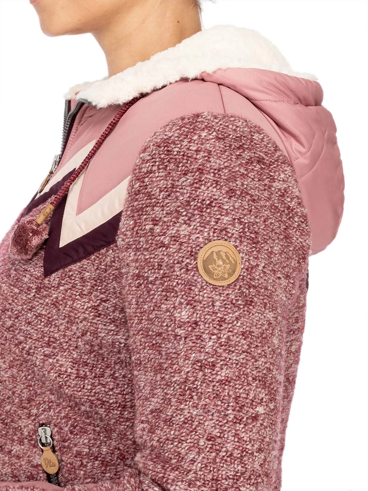 Jacke BRENNBERG Beere Rosa 7 Jacke BRENNBERG Beere Rosa – Bild 7