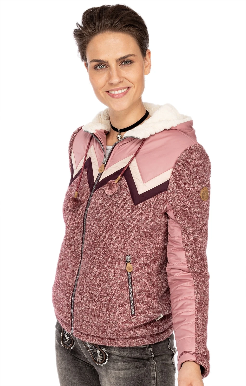 Jacke BRENNBERG Beere Rosa 9 Jacke BRENNBERG Beere Rosa – Bild 9