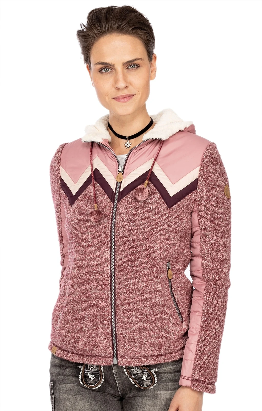 Jacke BRENNBERG Beere Rosa 1 Jacke BRENNBERG Beere Rosa