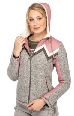Jacke BRENNBERG Stein Rosa 12 Jacke BRENNBERG Stein Rosa -Modebe Kleidungs Geschäft marjo jacke brennberg stein rosa 2