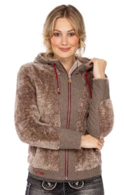 Jacke GAUTING Beige Rot -Modebe Kleidungs Geschäft marjo jacke gauting beige rot 7