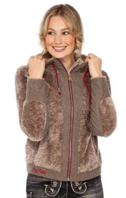 Jacke GAUTING Beige Rot -Modebe Kleidungs Geschäft marjo jacke gauting beige rot 8