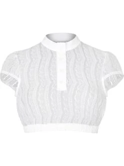 Dirndlbluse "Sissi" In Weiß