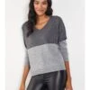 Pullover In Grau/ Antrazit