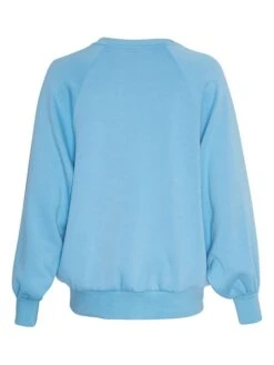 MOSS COPENHAGEN Sweatshirt "Bianna Ima" In Hellblau -Modebe Kleidungs Geschäft moss copenhagen sweatshirt bianna ima in hellblau 1