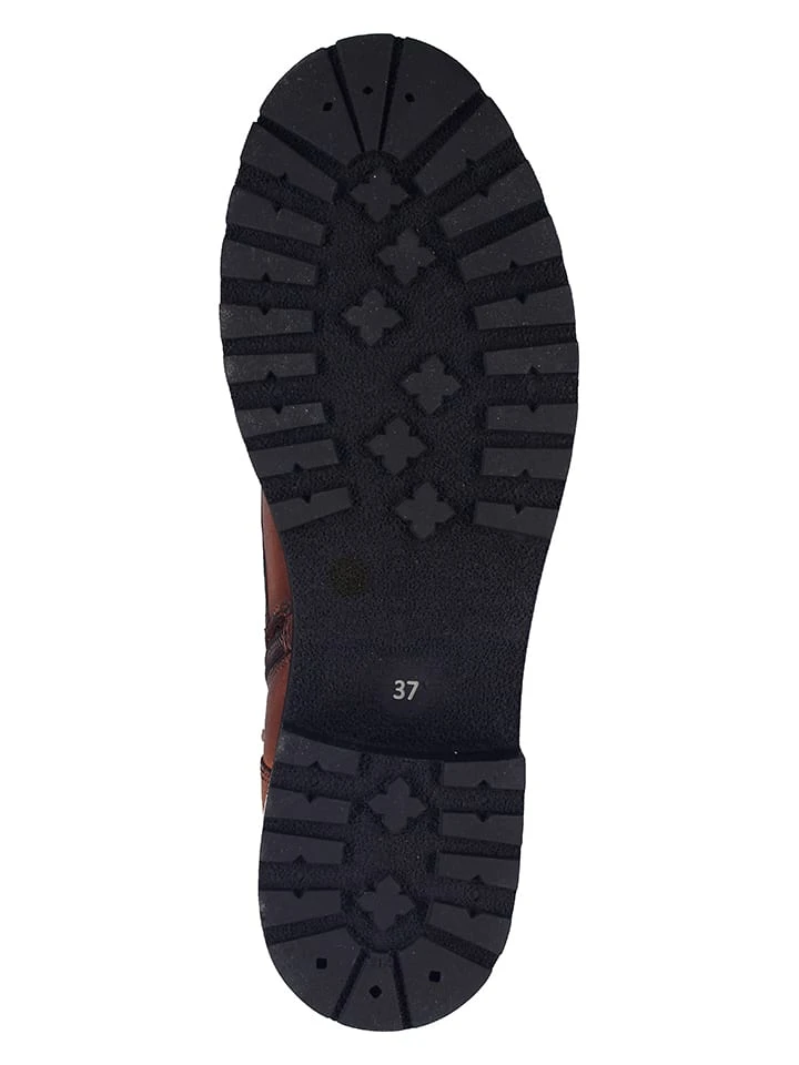 Mustang Leder-Boots In Hellbraun 7 Mustang Leder-Boots In Hellbraun – Bild 7