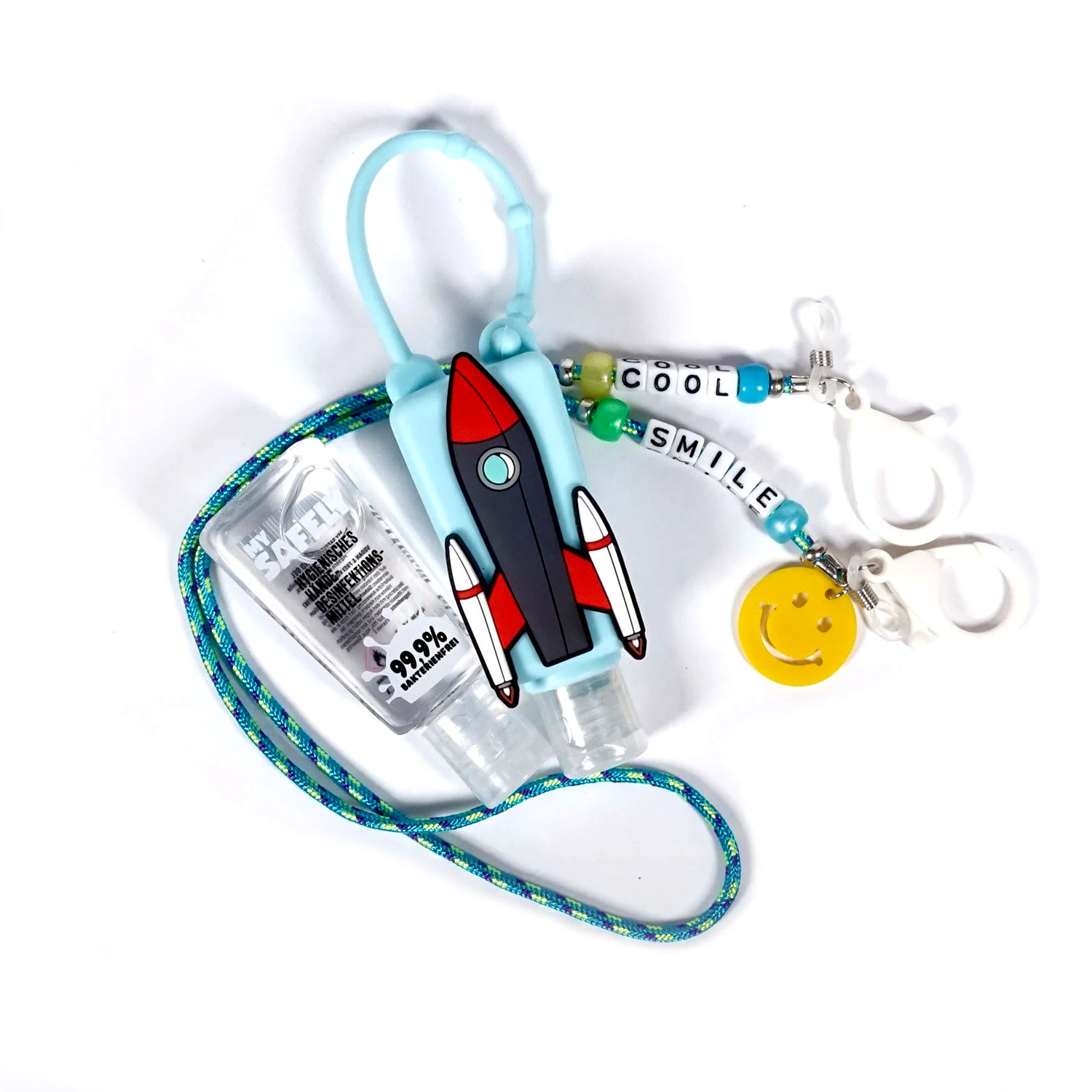 2tlg. Schul-Hygiene Set "Space Z" + Refill In Bunt - 2 X 30ml 1 2tlg. Schul-Hygiene Set "Space Z" + Refill In Bunt - 2 X 30ml