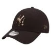 NEW ERA Freizeit Caps New York Yankees Logo Infill 9FORTY Cap Black