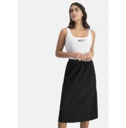 Rock Rock In Unifarbenem Crêpe - GLINO In BLACK 8 Rock Rock In Unifarbenem Crêpe - GLINO In BLACK -Modebe Kleidungs Geschäft nicowa rock rock in unifarbenem crepe glino in black 3