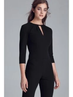 Jumpsuit In Schwarz -Modebe Kleidungs Geschäft nife jumpsuit in schwarz 2