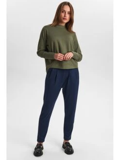 Sweatshirt "Nunikola" In Oliv -Modebe Kleidungs Geschäft numph sweatshirt nunikola in oliv 2