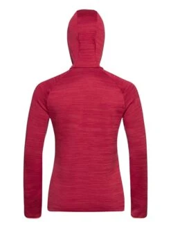 Odlo Fleecepullover "Run Easy Warm" In Rot -Modebe Kleidungs Geschäft odlo fleecepullover run easy warm in rot 3