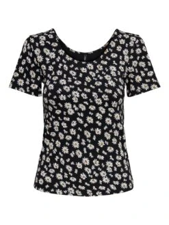 ONLY Shirt "Simple" In Schwarz