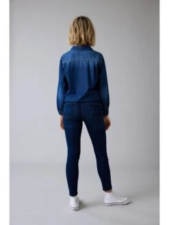 OPUS Jeans "Evita" - Skinny Fit - In Dunkelblau 8 OPUS Jeans "Evita" - Skinny Fit - In Dunkelblau -Modebe Kleidungs Geschäft opus jeans evita skinny fit in dunkelblau 3