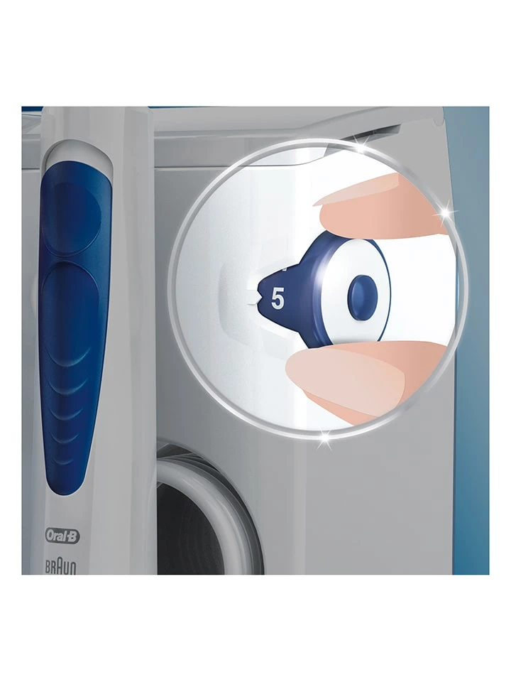Oral B 5tlg. Mundduschen-Set "Oral-B OxyJet" In Weiß/ Blau 9 Oral B 5tlg. Mundduschen-Set "Oral-B OxyJet" In Weiß/ Blau – Bild 9