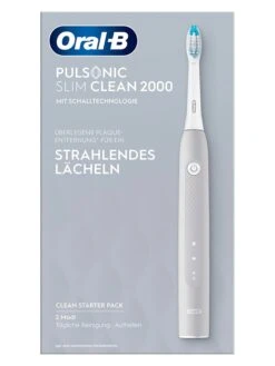 Oral B Schallzahnbürste "Pulsonic Slim Clean 2000" In Grau 17 Oral B Schallzahnbürste "Pulsonic Slim Clean 2000" In Grau -Modebe Kleidungs Geschäft oral b schallzahnburste pulsonic slim clean 2000 in grau 8