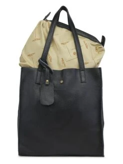 Leder-Schultertasche "Ortega" In Schwarz - (B)33 X (H)38 X (T)15 Cm 7 Leder-Schultertasche "Ortega" In Schwarz - (B)33 X (H)38 X (T)15 Cm -Modebe Kleidungs Geschäft ore10 leder schultertasche ortega in schwarz b 33 x h 38 x t 15 cm 3