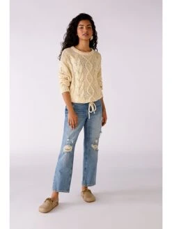 Oui Jeans - Regular Fit - In Blau -Modebe Kleidungs Geschäft oui jeans regular fit in blau 2