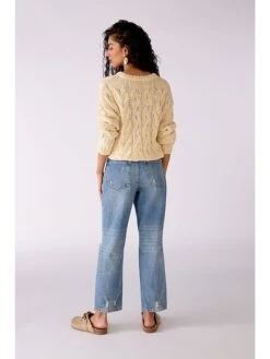 Oui Jeans - Regular Fit - In Blau -Modebe Kleidungs Geschäft oui jeans regular fit in blau 3