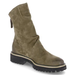 Paul Green Stiefeletten In Grün -Modebe Kleidungs Geschäft paul green stiefeletten in grun 4