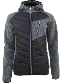Hybridjacke "Albert" In Anthrazit/ Grau