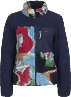 Penfield Fleecejacke Mattawa Print In Navy