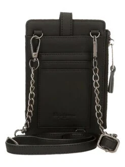 Pepe Jeans Handytasche In Schwarz - (B)10,5 X (H)16,5 X (T)1 Cm -Modebe Kleidungs Geschäft pepe jeans handytasche in schwarz b 10 5 x h 16 5 x t 1 cm 2