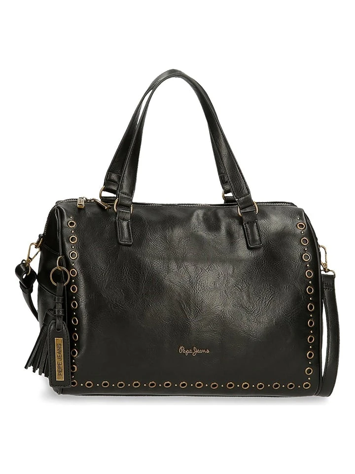 Pepe Jeans Henkeltasche In Schwarz - (B)34 X (H)23 Cm 3 Pepe Jeans Henkeltasche In Schwarz - (B)34 X (H)23 Cm – Bild 3