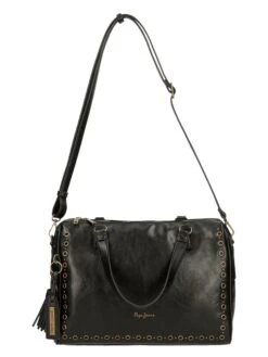 Pepe Jeans Henkeltasche In Schwarz - (B)34 X (H)23 Cm