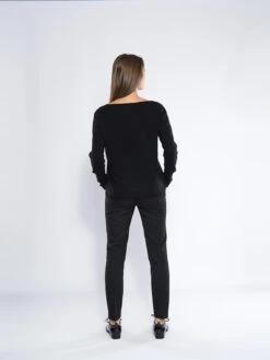 Kaschmir-Pullover "Lindsay" In Schwarz 7 Kaschmir-Pullover "Lindsay" In Schwarz -Modebe Kleidungs Geschäft perfect cashmere kaschmir pullover lindsay in schwarz 3