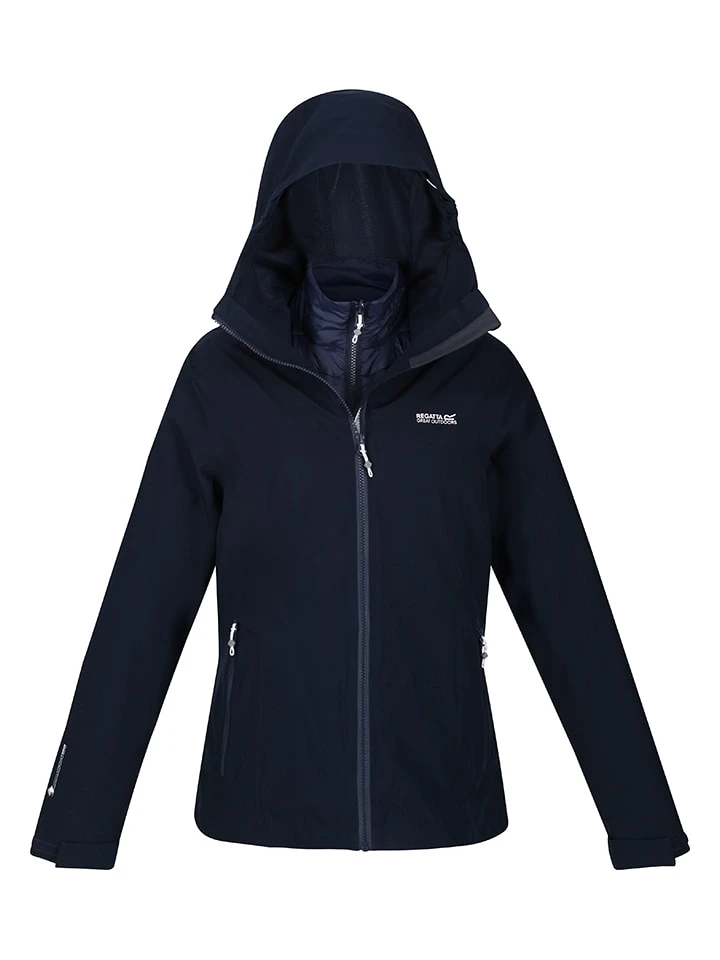 Regatta 3in1-Funktionsjacke "Wentwood VI" In Dunkelblau 5 Regatta 3in1-Funktionsjacke "Wentwood VI" In Dunkelblau – Bild 5