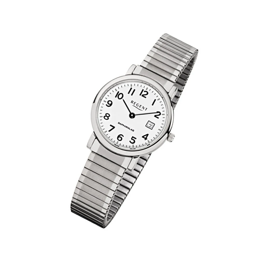 Analog-Armbanduhr Regent Zugarmband Silber Klein (ca. 28mm) 1 Analog-Armbanduhr Regent Zugarmband Silber Klein (ca. 28mm)