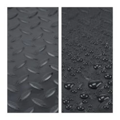 2x Schuhabtropfschale In Schwarz - (B)50 X (H)3 X (T)38 Cm -Modebe Kleidungs Geschäft relaxdays 2x schuhabtropfschale in schwarz b 50 x h 3 x t 38 cm 2