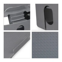 80x Schuhstapler In Dunkelgrau -Modebe Kleidungs Geschäft relaxdays 80x schuhstapler in dunkelgrau 6