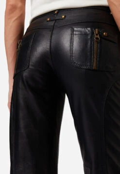 Lederhose Inspirit In Schwarz -Modebe Kleidungs Geschäft ricano lederhose inspirit in schwarz 4