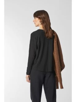 Rich&royal Longsleeve In Schwarz -Modebe Kleidungs Geschäft rich and royal longsleeve in schwarz 2