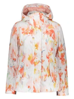 Roxy Ski-/ Snowboardjacke In Weiß/ Orange