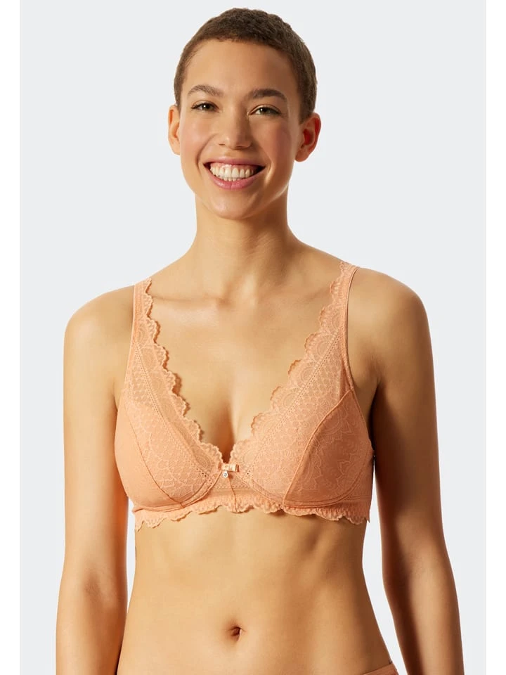 Schiesser Bügel-BH In Apricot 2 Schiesser Bügel-BH In Apricot – Bild 2