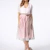 Dirndl In Rosé/ Hellgrau