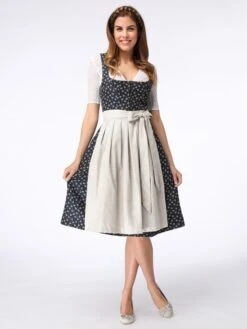 Dirndl In Schwarz/ Beige -Modebe Kleidungs Geschäft schmuckstuck by alpenherz dirndl in schwarz beige 4